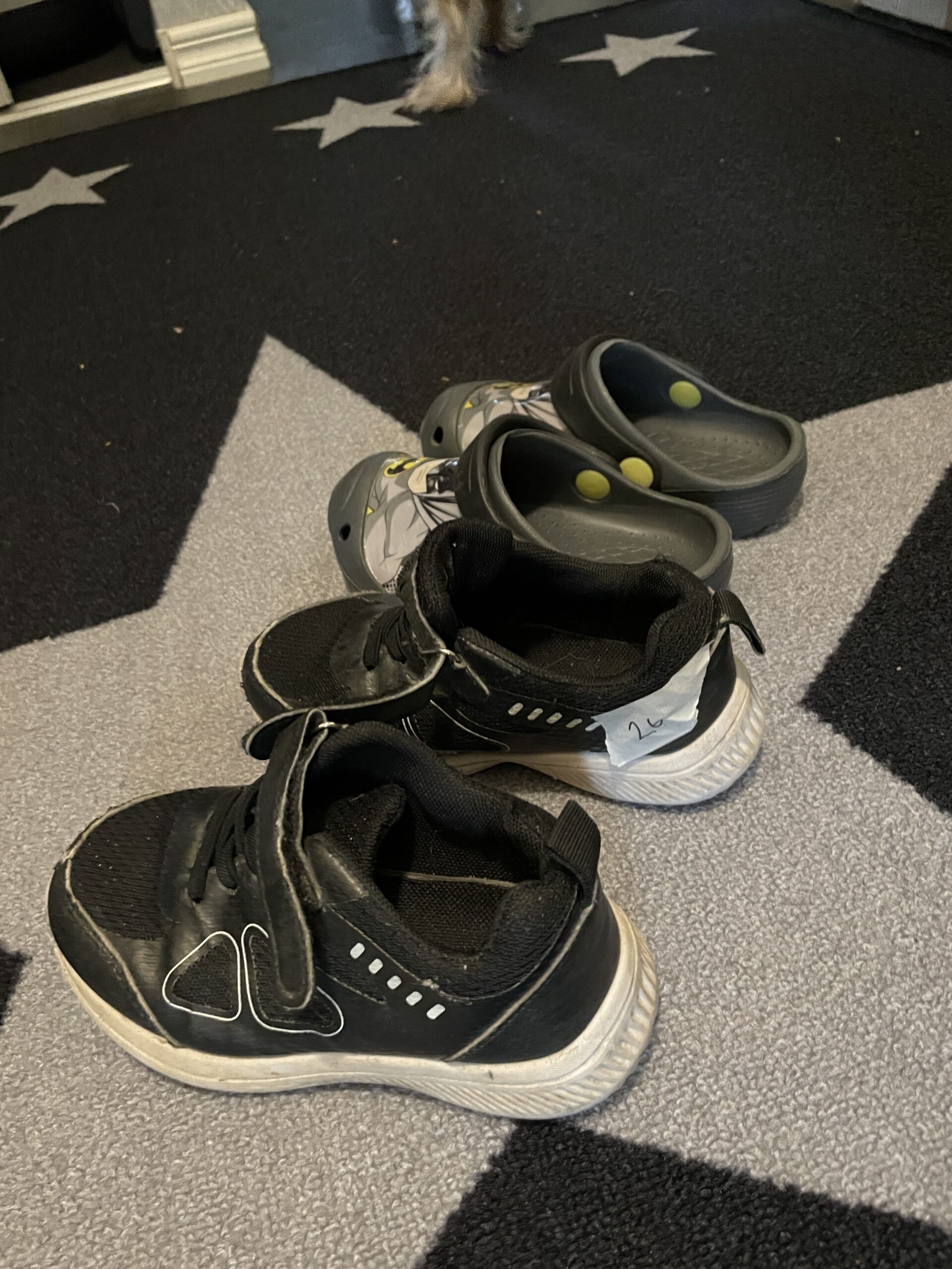 Kahdet kengät koko 26